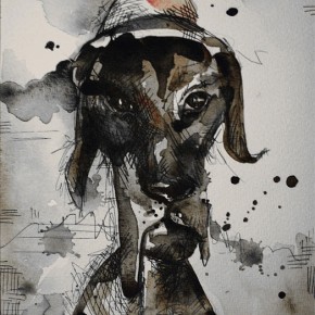 'Dog Portrait' by Daniela Sarinski