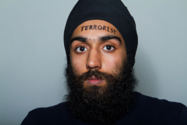 "I am not my turban." "I am not my turban."