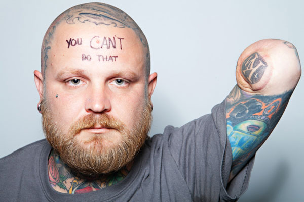 "I am not my amputation." "I am not my amputation."